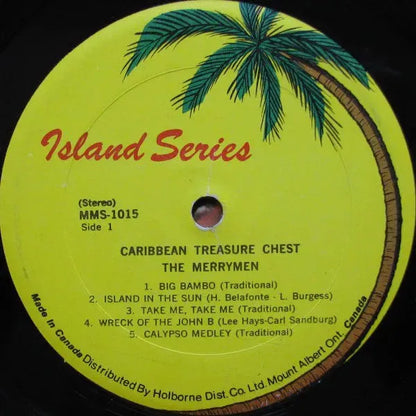 The Merrymen Featuring Emile Straker : Caribbean Treasure Chest (LP, Album)