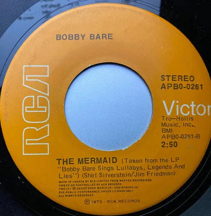 Bobby Bare : Marie Laveau / The Mermaid (7", Single, Ind)