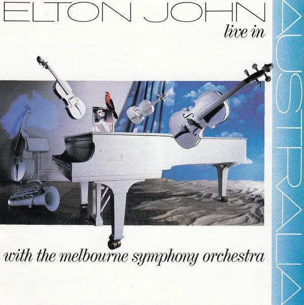 Elton John : Live In Australia (With The Melbourne Symphony Orchestra) (CD, Album, Club)