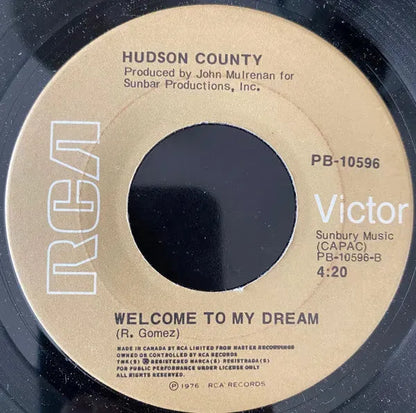 Hudson County : Heaven's Here On Earth / Welcome To My Dream (7", Single)