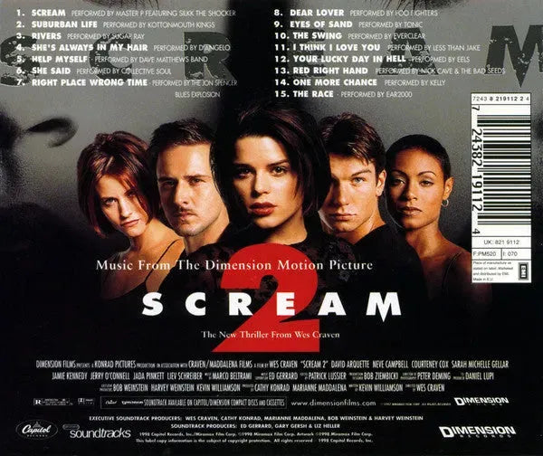 Various : Music From The Dimension Motion Picture Scream 2 (CD, Comp)