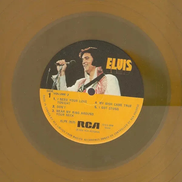 Elvis Presley : 50,000,000 Elvis Fans Can't Be Wrong - Elvis' Gold Records - Volume 2 (LP, Comp, RE, Gol)