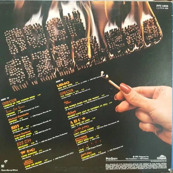 Various : Rock Sizzzlers (LP, Comp)