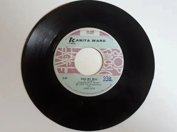 Anita Ward : Ring My Bell (7", Single, RE)