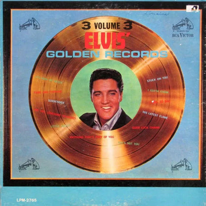 Elvis Presley : Elvis' Golden Records, Volume 3 (LP, Comp, Mono)