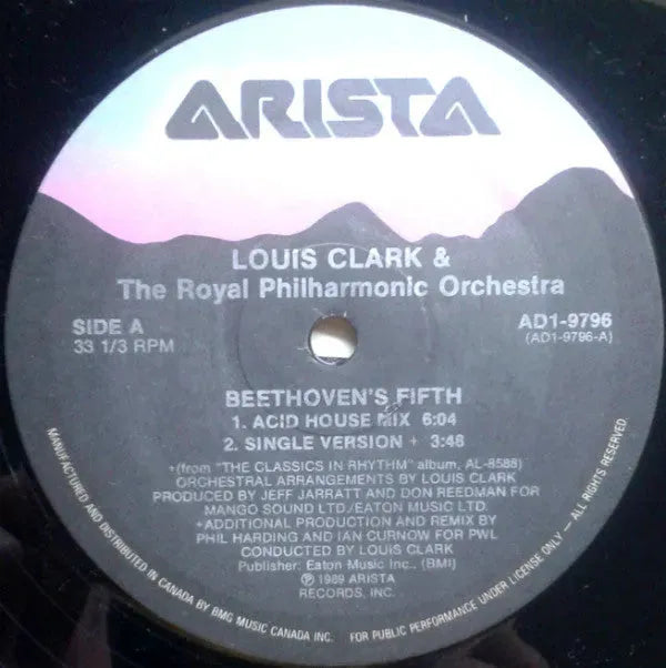 Louis Clark & Royal Philharmonic Orchestra : Beethoven's Fifth (12", Maxi)