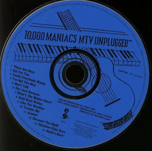 10,000 Maniacs : MTV Unplugged (CD, Album, Club, RE)