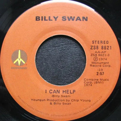 Billy Swan : I Can Help (7", Single)