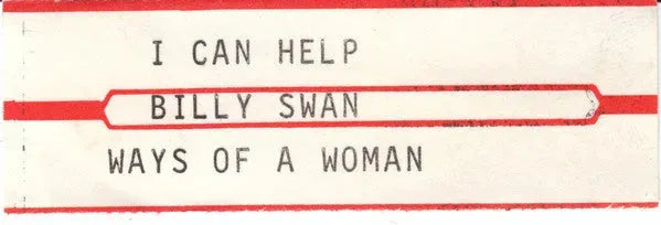 Billy Swan : I Can Help (7", Single)