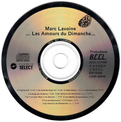 Marc Lavoine : ...Les Amours Du Dimanche... (CD, Album)