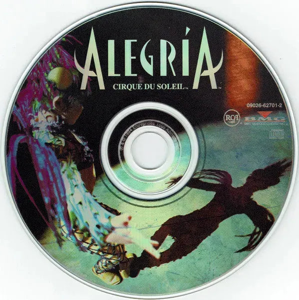 Cirque Du Soleil : Alegría (CD, Album)