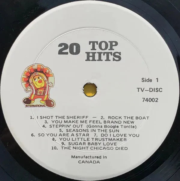 Various : 20 Top Hits (LP, Comp)