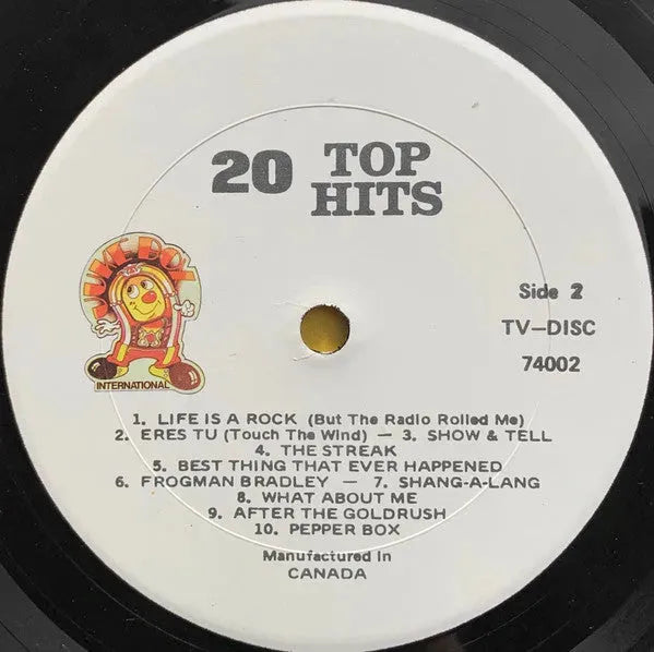 Various : 20 Top Hits (LP, Comp)