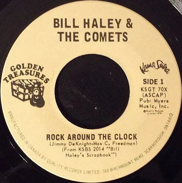 Bill Haley And His Comets : Rock Around The Clock / Shake, Rattle And Roll (7", Single)