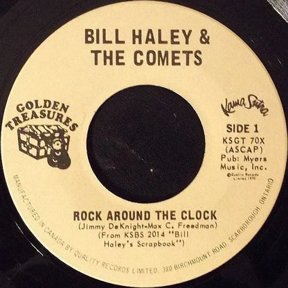 Bill Haley And His Comets : Rock Around The Clock / Shake, Rattle And Roll (7", Single)