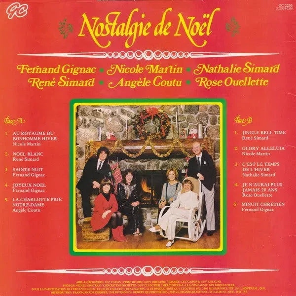 Various : Nostalgie De Noël (LP, Album)