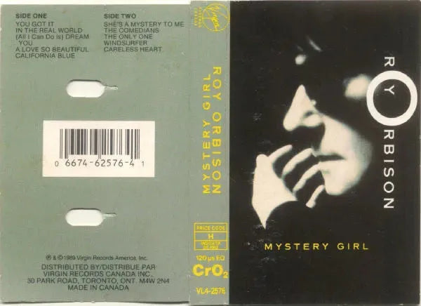 Roy Orbison : Mystery Girl (Cass, Album, CrO)