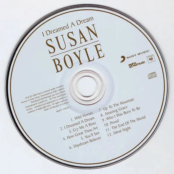 Susan Boyle : I Dreamed A Dream (CD, Album)