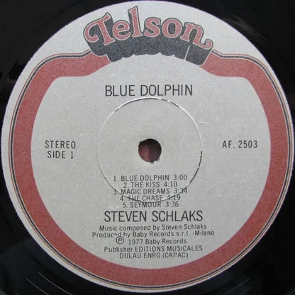 Stephen Schlaks : Blue Dolphin (LP, RE)