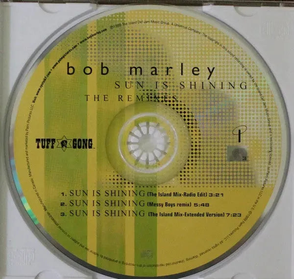 Bob Marley : Sun Is Shining (The Remixes) (CD, Maxi)