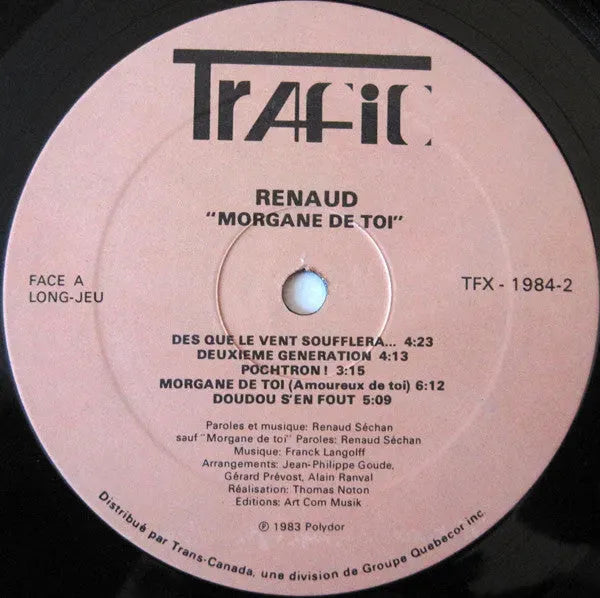 Renaud : Morgane De Toi... (LP, Album)