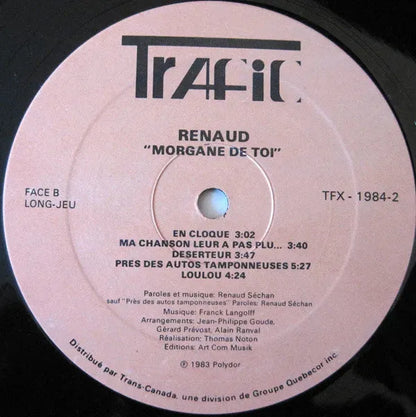 Renaud : Morgane De Toi... (LP, Album)