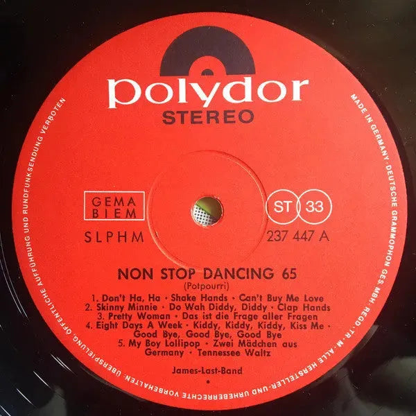 The James Last Band : Non Stop Dancing '65  (LP, Album)