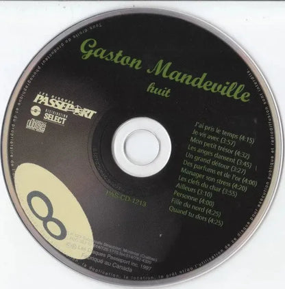 Gaston Mandeville : Huit (CD, Album)