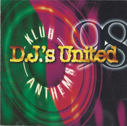 Various : D.J.'s United Klub Anthems '98 (CD, Comp)