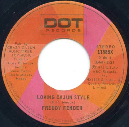 Freddy Fender (2) : Secret Love (7", Single)