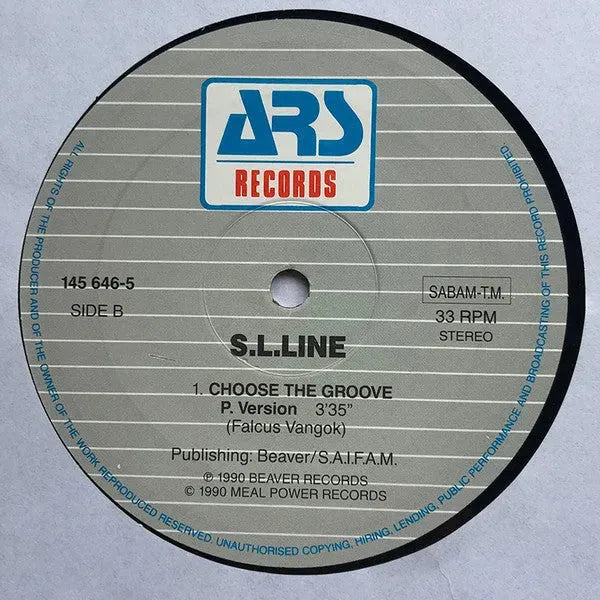 S.L. Line : Another Day In Paradise (12")