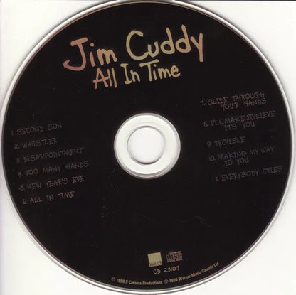 Jim Cuddy : All In Time (CD, Album)