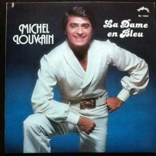 Michel Louvain : La Dame En Bleu (LP, Album)