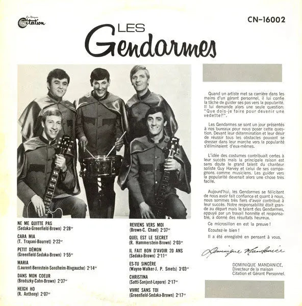 Les Gendarmes : Les Gendarmes (LP, Album)