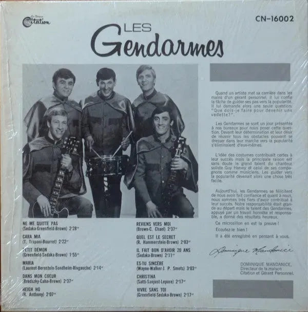 Les Gendarmes : Les Gendarmes (LP, Album)