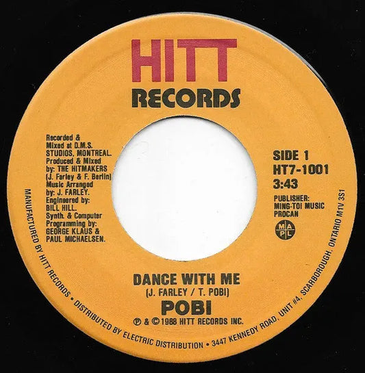 Pobi : Dance With Me (7")