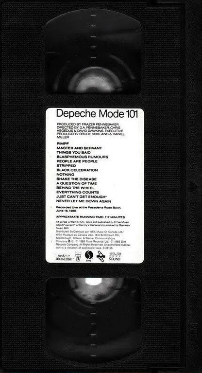 Depeche Mode : 101 (VHS, RE)