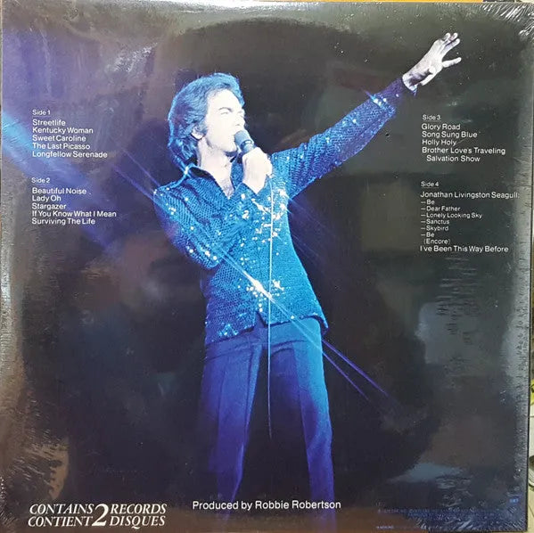 Neil Diamond : Love At The Greek: Recorded Live At The Greek Theatre (2xLP, Album, Gat)