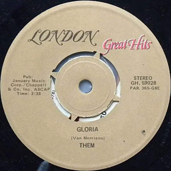 Them (3) : Gloria / Here Comes The Night (7", RE)