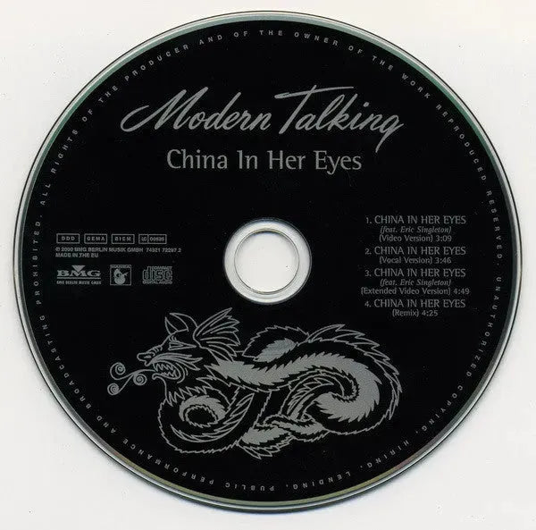 Modern Talking : China In Her Eyes (CD, Maxi)