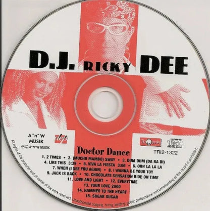 DJ Ricky Dee : Doctor Dance (CD, Comp)