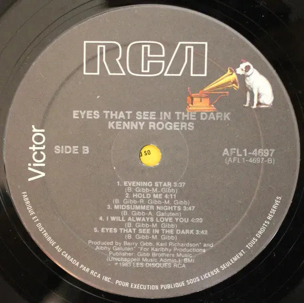 Kenny Rogers : Eyes That See In The Dark (LP, Album)