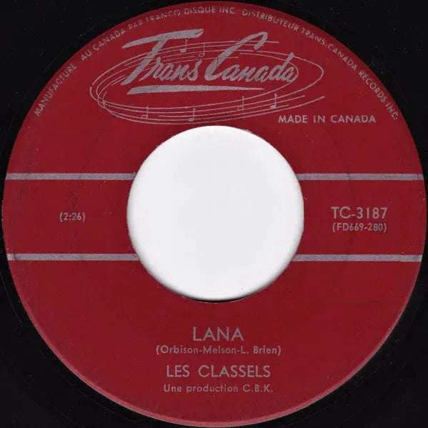 Les Classels : Exodus / Lana (7", Single)