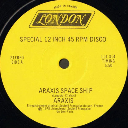 Araxis : Araxis Space Ship (12")