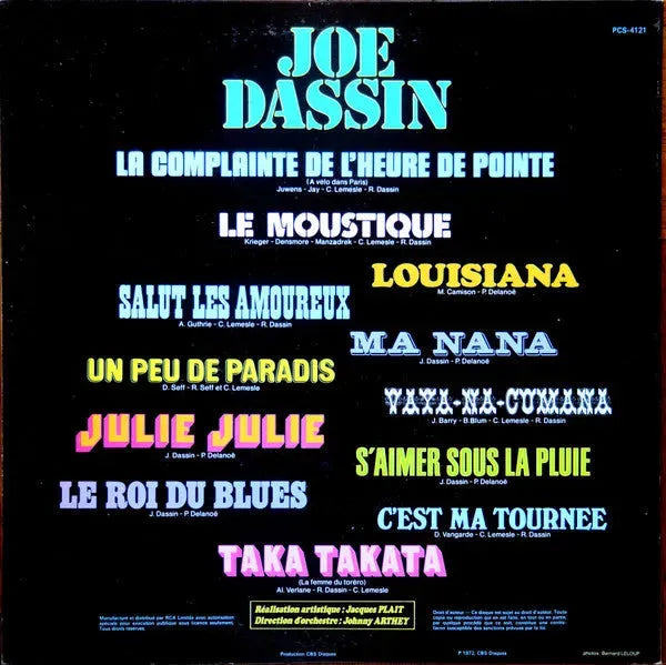 Joe Dassin : Joe (LP, Album, Gat)