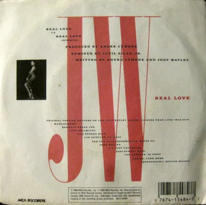 Jody Watley : Real Love (7")