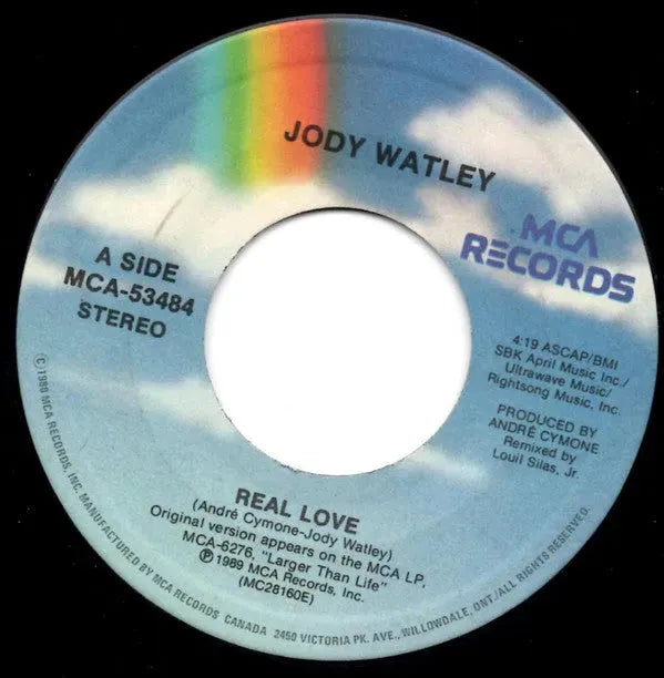 Jody Watley : Real Love (7")