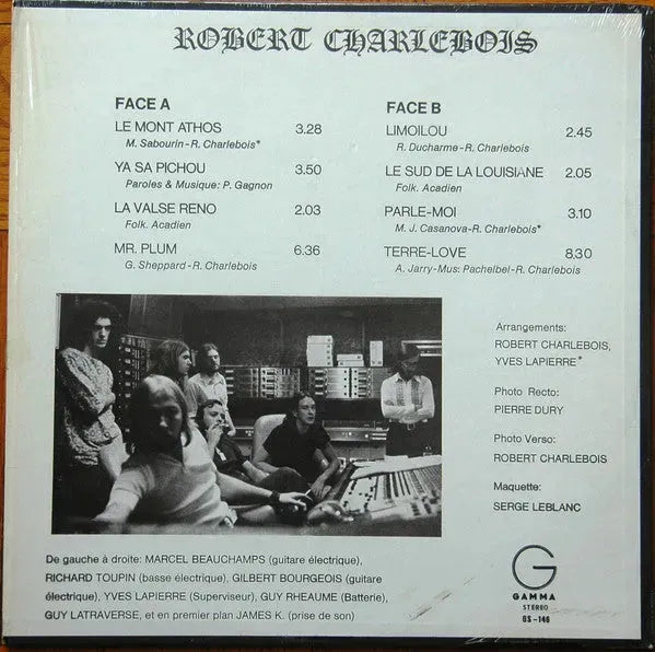 Robert Charlebois : Robert Charlebois (LP, Album)