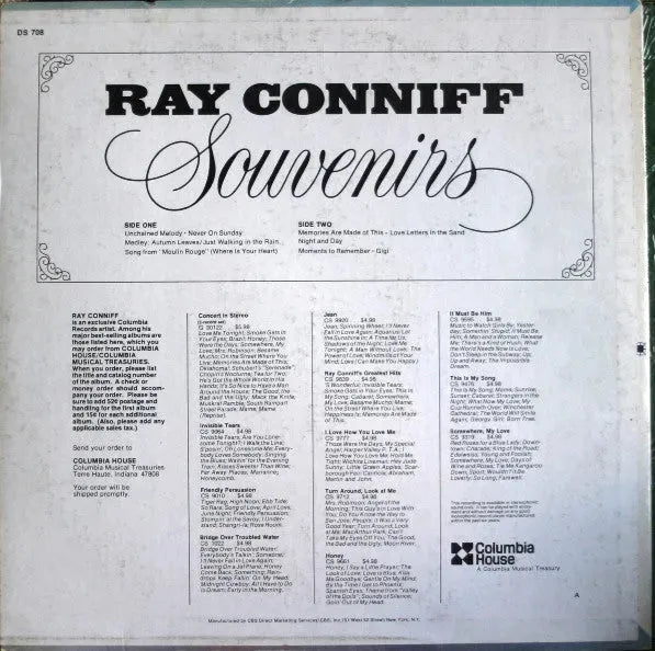 Ray Conniff : Souvenirs (LP)