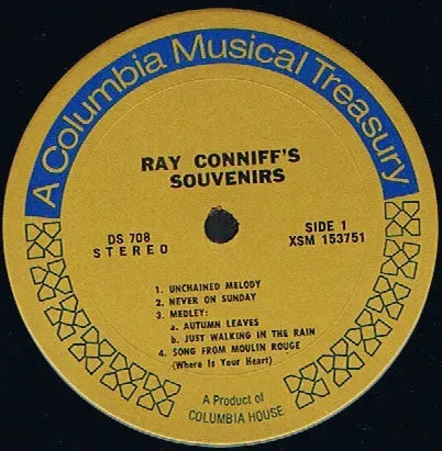 Ray Conniff : Souvenirs (LP)